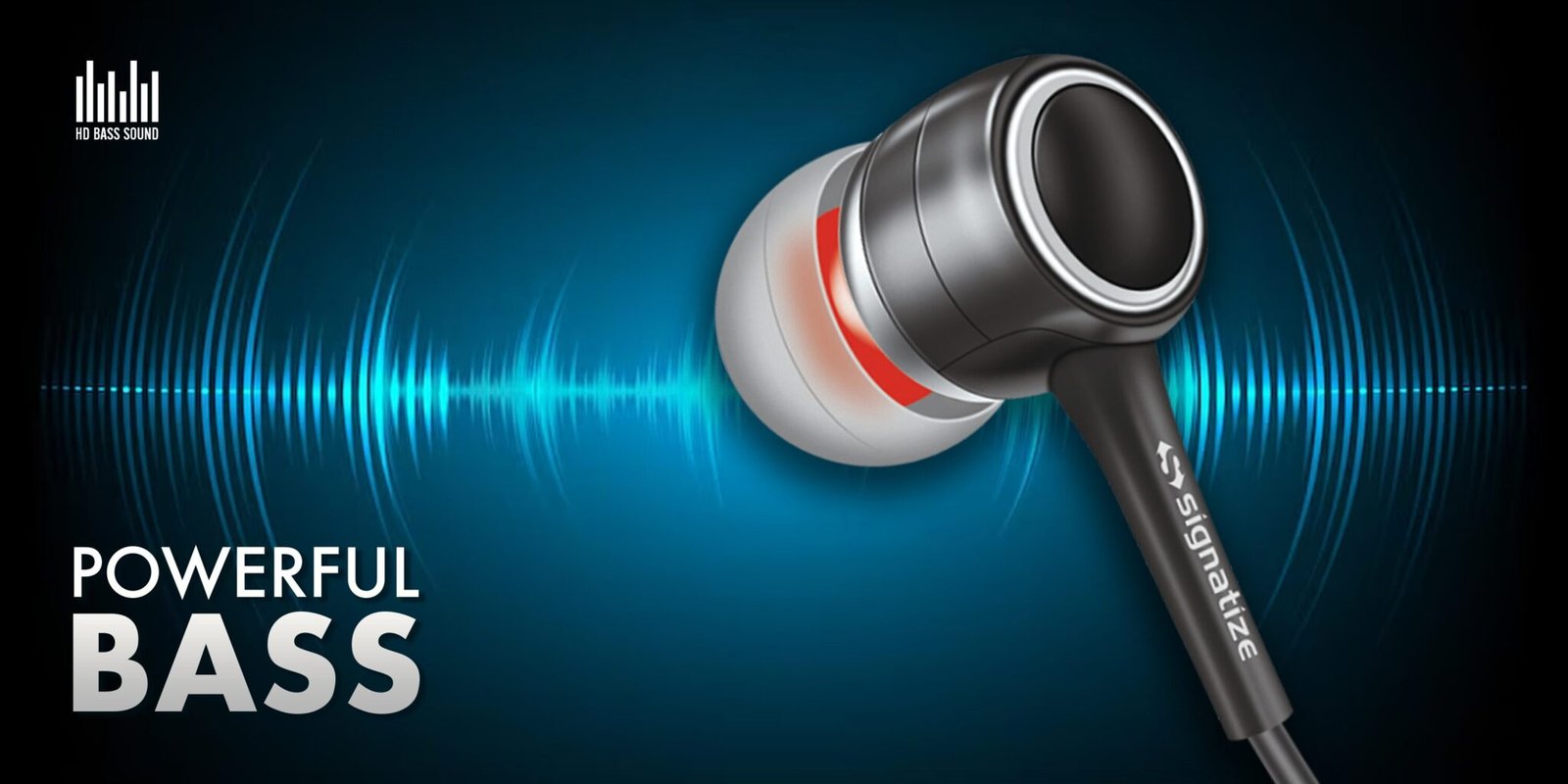 Active Neckband Wireless with Microphone, in-Ear Wireless Bluetooth Earphones Neckband Bluetooth 5.0