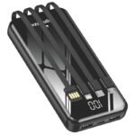 22000 mAh power bank made in India, BIS certified power bank, 20W fast charging power bank, power bank with mobile holder, 4-in-1 cable power bank, digital display power bank, multi-device charger, travel power bank
