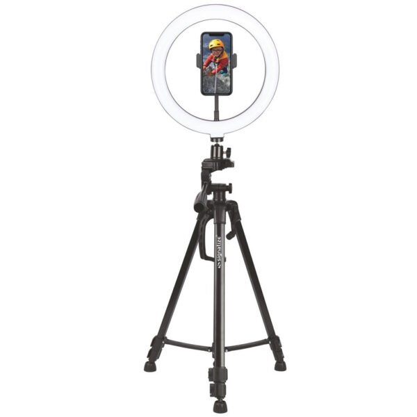 "26cm ring light" "makeup ring light" "YouTube lighting setup" "3-color temperature ring light"