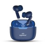 true wireless earbuds, crimson black earbuds, wireless earbuds with ENC, bluetooth 5.0 earbuds, low latency earbuds, fast charging earbuds, earbuds under 1000, quad mic earbuds, 26H playtime earbuds, signatize earbuds, 10mm driver earbuds, gaming earbuds, music earbuds, instacharge earbuds, black red earbuds