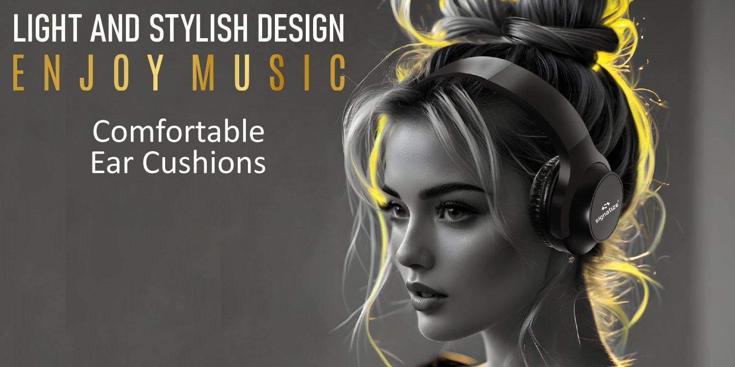 Bluetooth Wireless Over Ear Headphones with Bluetooth Speed Connectivity