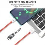 Universal Compatibility With All Type c Devices Data Sync at 480 Mbps 65w Fast Charging