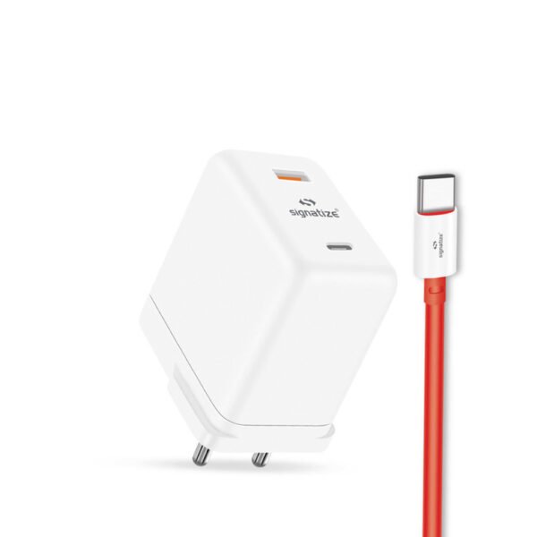 "65W PD charger" "high voltage portable charger" "laptop phone charger" "white multiport charger"