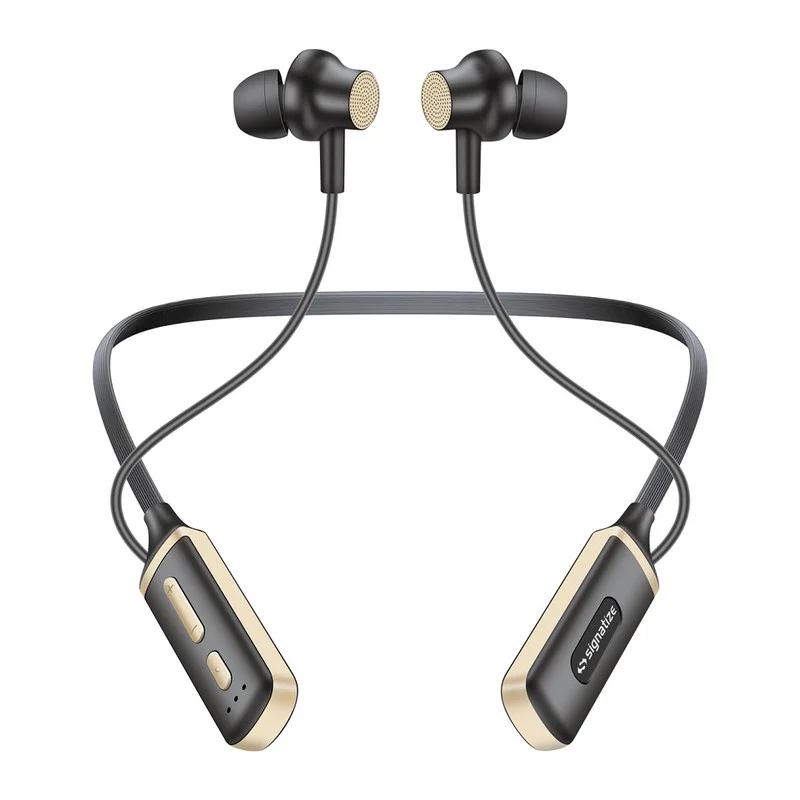 golden design wireless neckband under 1000, best wireless neckband under 1000